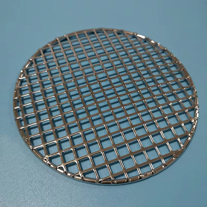 Non-Stick 304 Stainless Steel Barbecue Net round BBQ Grill Net Bbq Grill Mat Bbq Grill Bbq Accessories Bbq Tools