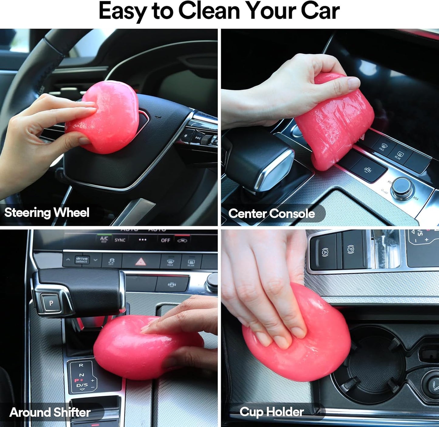 Universal Cleaning Gel and Electric Spin Scrubber for Home, Office, and Automotive Cleaning